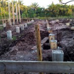 Fondations et premiers pilotis